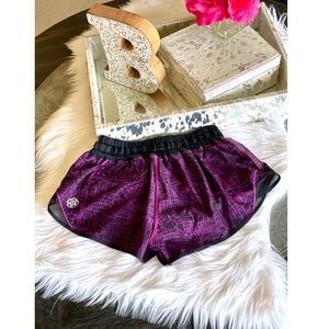 SOLD Lululemon Hottie Hot Shorts *Seawheeze*